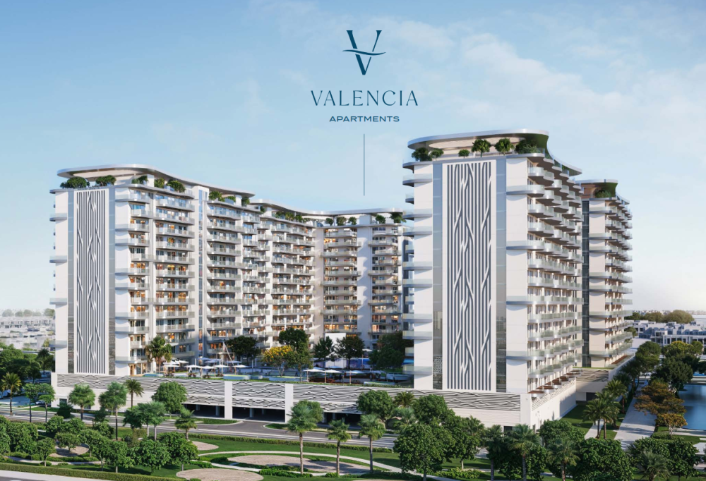 杜拜 DAMAC【Largoon 水晶湖‧ 范倫希亞 VALENCIA公寓】