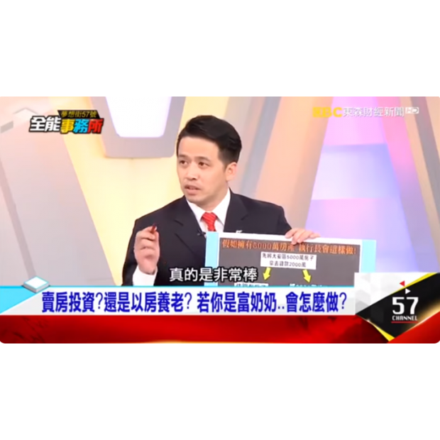 東森財經｜57全能事務所【專家購屋秘笈2『以房養老』–廖麟鑫】